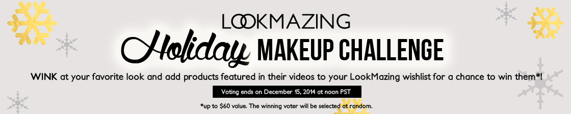 LookMazing's Holiday Makeup Challenge